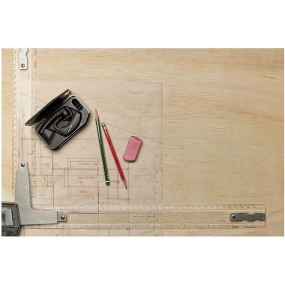 Plantronics Voyager 5200 UC Wireless Single-Ear Headset & Charging Case - Black- - Picture 3 of 4